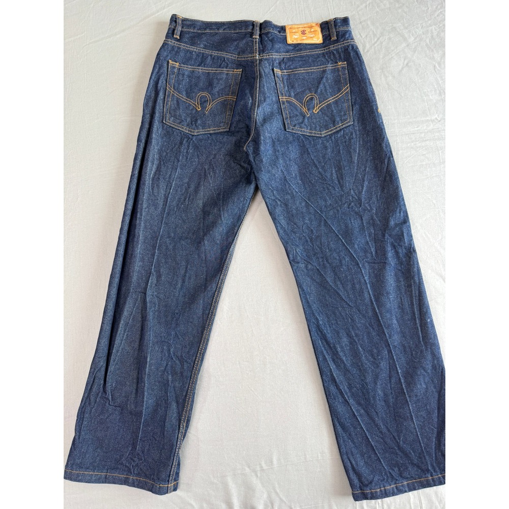 Rocawear Y2K Jeans‎ Mens W36 L32 Blue Hip Hop Style Streetwear Baggy Grunge